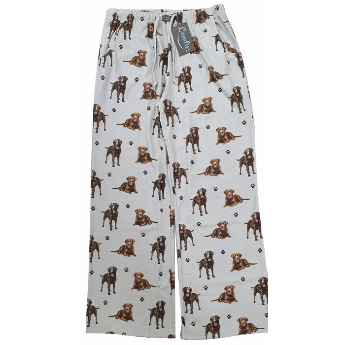 Unisex Chocolate Labrador Pyjamas two sizes Two Woofs